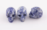 1 Pc Natural Sodalite Stone Skull Shape- 1.5 inches