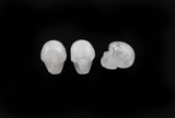 1 Pc Clear Quartz Crystal Skull Skulls ~1" - Self Standing - Not Drilled