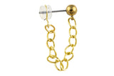 Earring Jacket backs rubber, Gold earring backs for studs, Basic Jewelry Supplies, Earring Stoppers, 14K Polished Gold