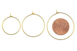 25mm Brass earrings-copper accessories-Earring connector-Brass earring charms-Earring pendant-Brass jewelry earrings Hoop Earring