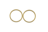 Brass earrings-Earring copper accessories-Earring connector-Brass earring charms-Earring pendant-Earring parts-Circle shape earrings- Ring