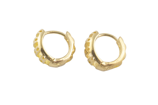 Circle Earring Round Hoops- Solid Brass