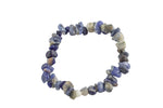 Natural Sodalite Stretchy String Bracelet Natural Gemstone Crystal Bracelets Handmade Jewelry Bracelet Crystal Bracelet