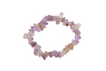 Pink Amethyst Stretchy String Bracelet Natural Gemstone Crystal Bracelets Handmade Jewelry Bracelet Crystal Bracelet