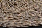 Mystic Silverite Moonstone Full Strands-15.5 inches-2mm- Nice Size Hole- Diamond Cutting, High Facets- Nice and Sparkly- Faceted Round