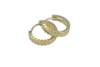 Circle Earring Round Circle Hoops- Solid Brass- 14mm- 73mm thick