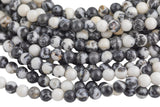 Natural Zebra Jasper Beads Grade AAA in Round-Full Strand 15.5 inch Strand AAA Quality Smooth Gemstone Beads