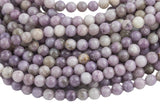 Natural Pale Pink Tourmaline, High Quality in Round, 4mm, 6mm, 8mm, 10mm, 12mm, 14mm-Full Strand 16 inch Strand Smooth Gemstone Beads