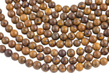 Natural Coquina Jasper Tan Nephrite round beads in full strands. 4mm, 6mm, 8mm, 10mm, 12mm, 14mm, 16mm Smooth Gemstone Beads