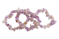 Pink Amethyst Stretchy String Bracelet Natural Gemstone Crystal Bracelets Handmade Jewelry Bracelet Crystal Bracelet