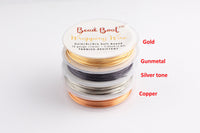 Gold Plated Non Tarnish Beading Wire for Craft Supply Copper Wire Tarnish Resistant Wire Wrapping 18, 20, 21, 22, 24, 26, 28 gauge 5 meter