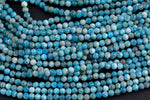 Natural Apatite Beads Full Strands-15.5 inches-3mm- Nice Size Hole- Diamond Cutting, High Facets-Nice and Sparkly-Faceted Round