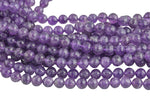 Natural AA Quality Amethyst Beads, High Quality Faceted Cut Round- 4mm, 6mm, 8mm, 10mm, 12mm- High Cut Facets AAA Quality Gemstone Beads