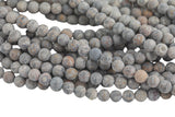 Natural Matte Mai Jasper Beads, High Quality in Matt Round - 4mm, 6mm, 8mm, 10mm, 12mm-Full Strand 15.5 inch Strand AAA Quality