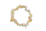 Natural Gold Rutilated Quartz Stretchy String Bracelet Natural Gemstone Crystal Bracelets Handmade Jewelry Bracelet