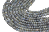 Natural Labradorite facetted roundel 6mm, 8mm, 10mm-Full Strand 15.5 inch Strand Gemstone Beads