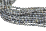 Natural Labradorite facetted roundel 6mm, 8mm, 10mm-Full Strand 15.5 inch Strand Gemstone Beads