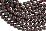 Natural Red Garnet Beads- Round, 3mm 4mm 6mm 8mm 10mm 12mm- In Full 15.5 Inch Long Strand - Bulk order Smooth Gemstone Beads