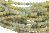 Olive Yellow Fire Agate, High Quality in Matte Round, 6mm, 8mm, 10mm, 12mm