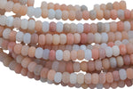 Natural Dark Matte Pink Aventurine- High Quality in Matt Roundel- 6mm,Gemstone Beads