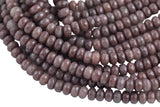 Natural Brown Aventurine Beads AAA Grade Faceted Roundel, 4mm and 8mm only - Full Strand 15.5 inch Strand Gemstone Beads