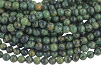 Natural Kambaba Jasper Beads Round 4mm, 6mm, 8mm, 10mm, 12mm High Quality Loose Beads Full 15.5 Inch Strand Smooth Gemstone Beads