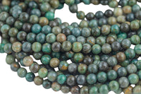 Natural Mongolian Jade 6mm 8mm 10mm 12mm Round Beads High Polish Plain Real Genuine Jade Gemstone 15.5" Strand Smooth Gemstone Beads