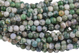 Natural White Tree Agate Beads AAA Grade Round - 4mm, 6mm, 10mm, 12mm AAA Quality Smooth Gemstone Beads