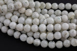 Natural Rainbow Moonstone Smooth . Full 15.75" Strand. 12mm and 14mm Gemstone Beads