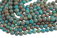 Natural Flower Agate, High Quality in Faceted Round, 4mm, 6mm, 8mm, 10mm, 12mm -Full Strand 15.5 inch Strand Gemstone Beads