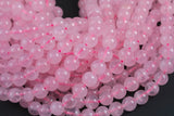 Rose Quartz Beads Natural , High Quality in Round -Full Strand 15.5 inch Strand. Wholesale pricing! AAA Quality Gemstone Beads