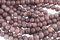 Natural Brown Purpish Aventurine Beads , High Quality in Faceted Round, 4mm, 6mm, 8mm, 10mm, 12mm- Full 15.5 Inch strand Gemstone Beads