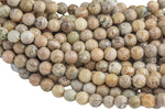 Natural AFRICAN WHITE / YELLOW Opal Faceted round sizes 6mm and 8mm Gemstone Beads