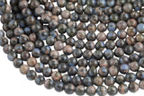 Natural Llanite Blue Opal Quartz Round Beads Healing Stone from Llano Texas 16" Strand 4mm, 6mm, 8mm, 10mm, 12mm- In Full 15.5 inch Strand