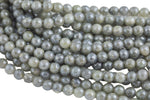 Natural Mystic Labradorite, High Quality in Faceted Round- 4mm, 6mm, 8mm, 10mm, 12mm, 14mm AAA Quality Gemstone Beads