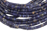 Natural Orange Sodalite Heishi Discs Beads 2x4mm 3x6mm 15.5" Strand