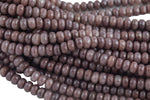 Natural Brown Aventurine Beads AAA Grade Faceted Roundel, 4mm and 8mm only - Full Strand 15.5 inch Strand Gemstone Beads