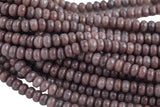 Natural Brown Aventurine Beads AAA Grade Faceted Roundel, 4mm and 8mm only - Full Strand 15.5 inch Strand Gemstone Beads