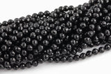 Natural Spinel AAA Quality, 5mm size Faceted Round 15.5 inches Long strand- Diamond Cut- Very Sparkly AAA Quality Gemstone Beads