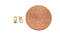 Round Endcap end cap - 1420 Gold Filled- USA Made