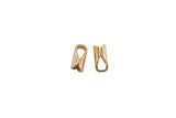 Round Endcap end cap - 1420 Gold Filled- USA Made