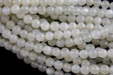 Natural White Fire Moonstone Beads - High Quality Faceted Round - White Fire - Full Strands 6mm 8mm 10mm Gemstone Beads