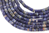 Sodalite Heishi Discs Beads 2x4mm 3x6mm 15.5" Strand