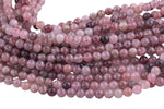 Natural Strawberry Quartz, High Quality in Round, 4mm, 6mm, 8mm, 10mm, 12mm Smooth Gemstone Beads