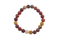 Mookaite Bracelet 6mm Jasper Stretchy String 6 mm Round Bead Bracelet Handmade Jewelry Bracelet Crystal Bracelet