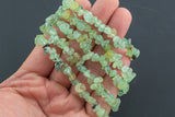 Natural Prehnite Stretchy String Bracelet Natural Gemstone Crystal Bracelets Handmade Jewelry Bracelet Crystal Bracelet