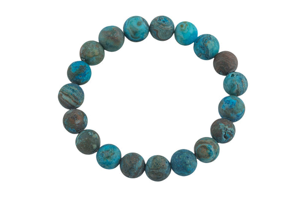 Mexican Crazy Laced Agate Round Size 6mm and 8mm- Handmade In USA- approx. 7" Bracelet Crystal Bracelet