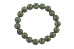 Bracelet Green Sea sediment jasper Bracelets 6mm 8mm 10mm 12mm Stackable Round Natural Gemstone Crystal Bracelets - Handmade Bracelet- lgs