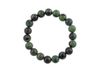 Kambaba Jasper Round Size 6mm and 8mm- Handmade In USA- Precharged- 7.5" Length Bracelet Crystal Bracelet