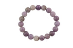 Bracelet Natural Pink Lepidolite Bracelets 8mm Stackable Round Natural Gemstone Crystal Bracelets - Handmade Bracelet Crystal Bracelet
